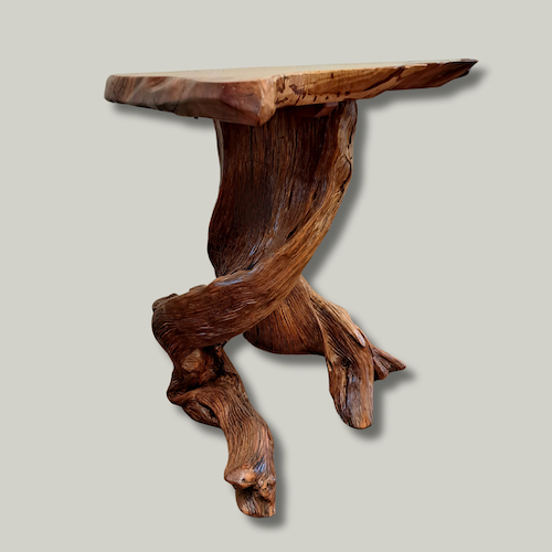JW-248 Table,  Pedestal/Tall Table Juniper $2500 at Hunter Wolff Gallery